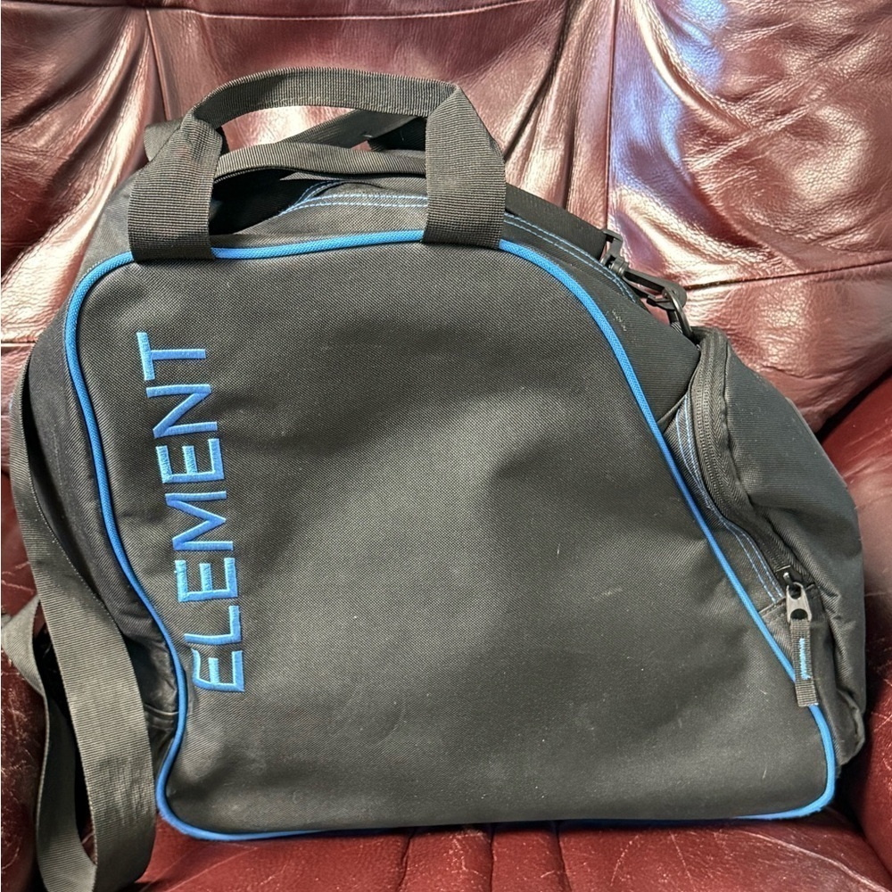Element Snowboarding Boot Bag with Zip Closure, Shoulder Strap & Dual Handles